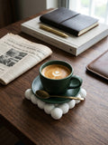 Set of 4 Bubble Coasters – Modern Table Decor & Drink Mats